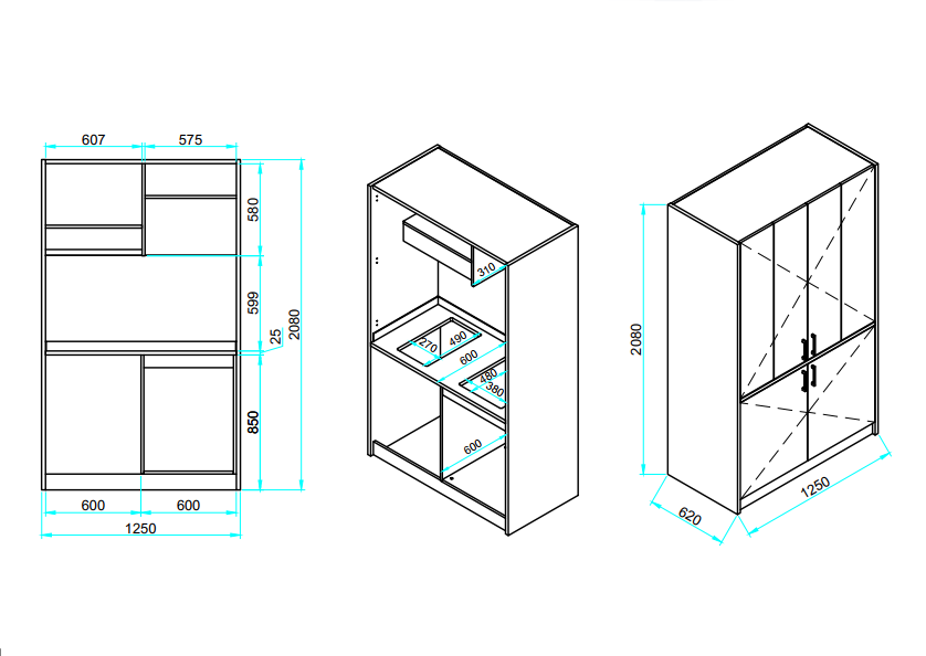 Multimo Vento Mini Küche
